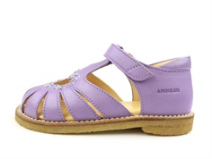 Angulus lilac confetti sandal med hjerte og glitter